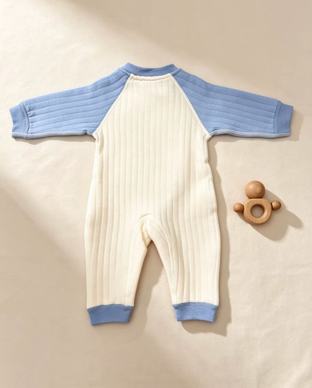 Blue Elephant Thick Cotton Overall