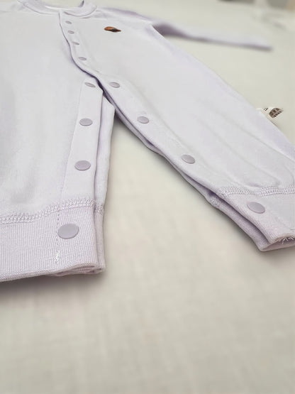 Pastel Embroidered Cotton Overall