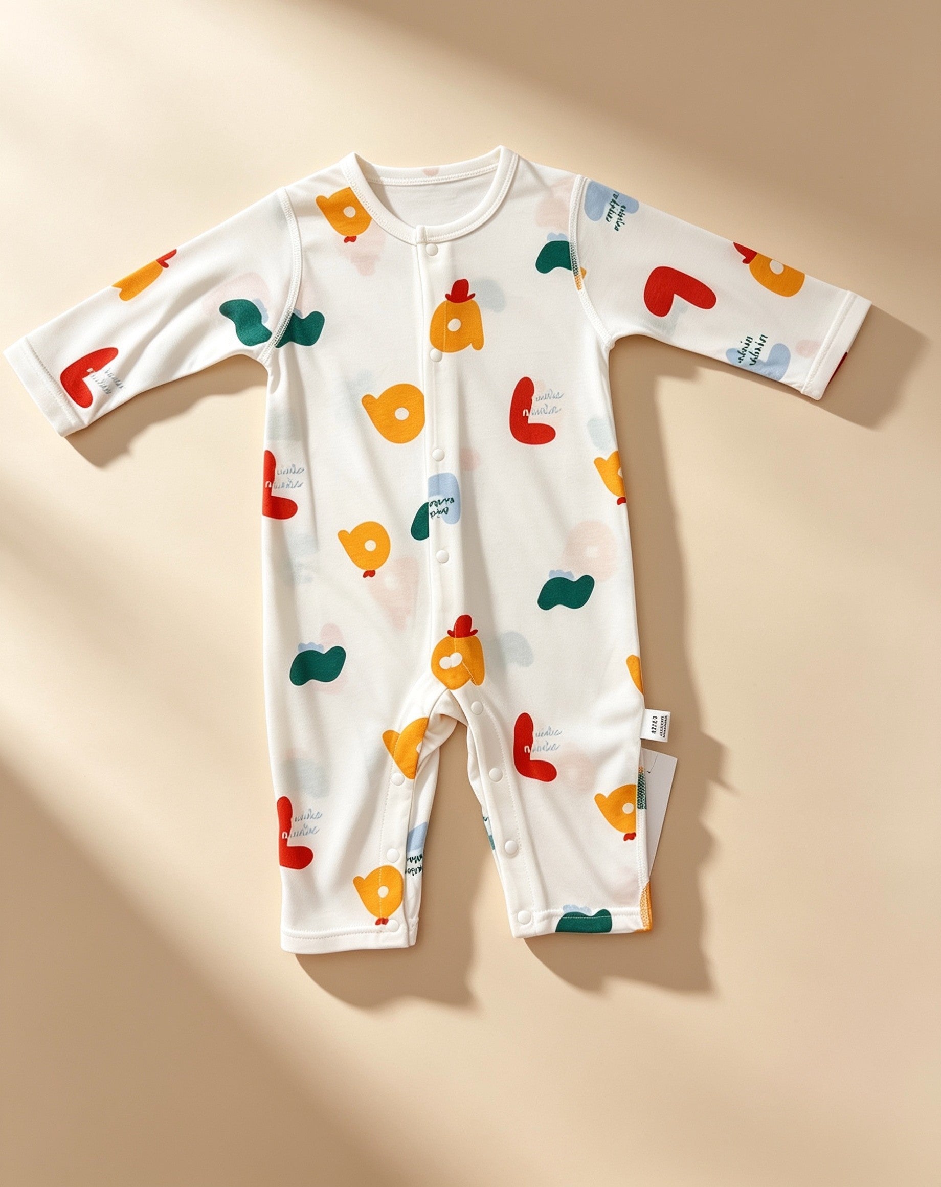 White & Colors Silky Cotton Romper