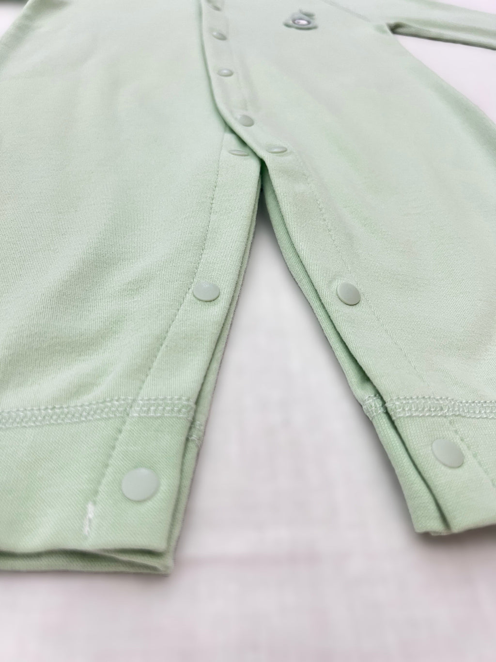 Pastel Embroidered Cotton Overall