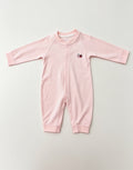 Pastel Embroidered Cotton Overall