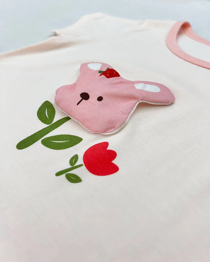 Beep Animals Silky Cotton Romper