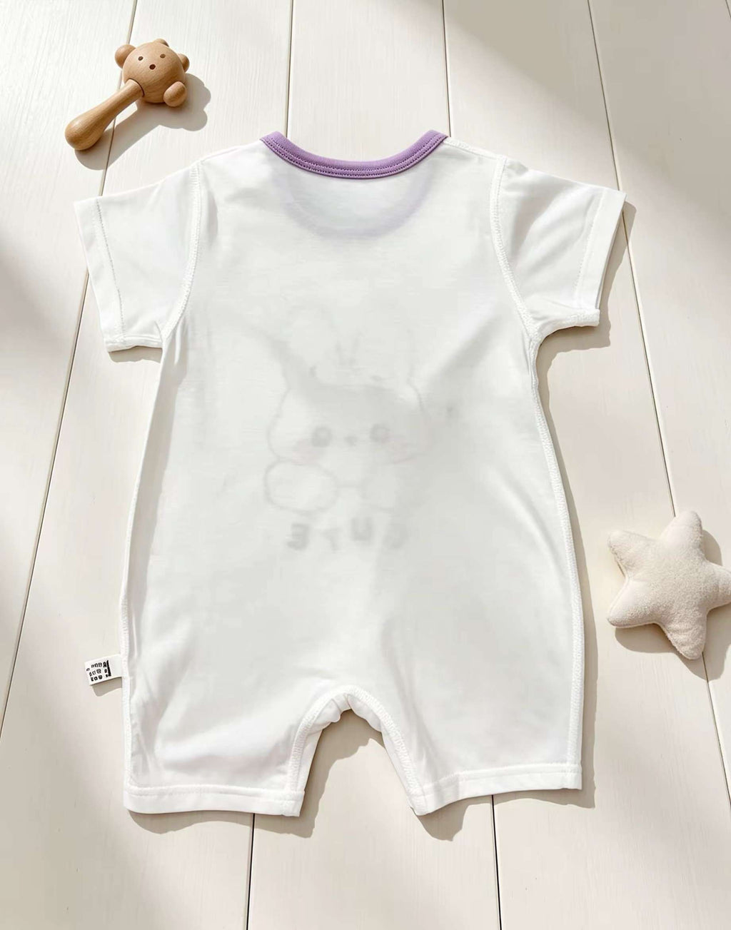 Beep Animals Silky Cotton Romper