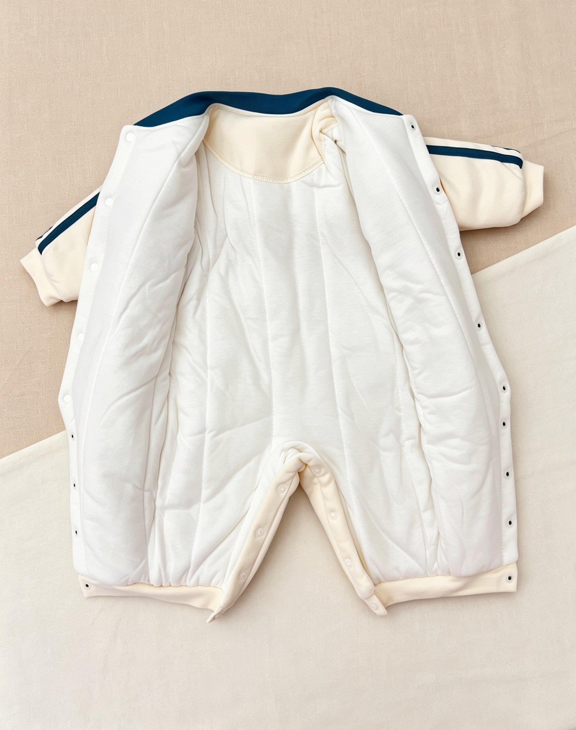 Orange & Blue Winter Thick Cotton Thermal Overall
