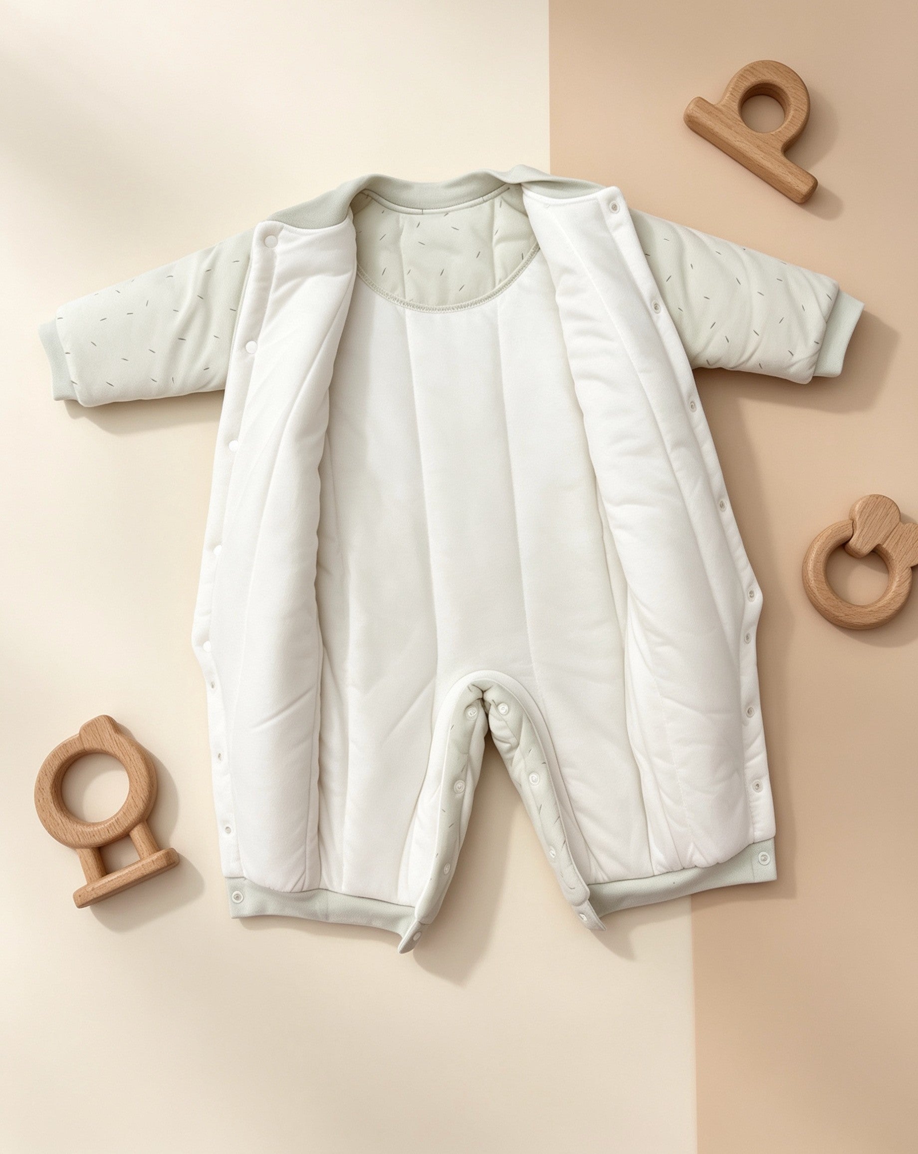 Green Horse Winter Thick Cotton Thermal Overall