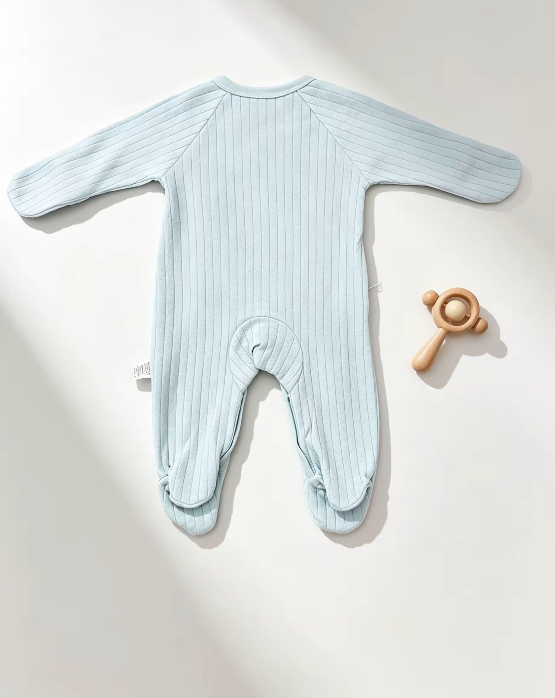 Green Double Breasted Cotton Overall