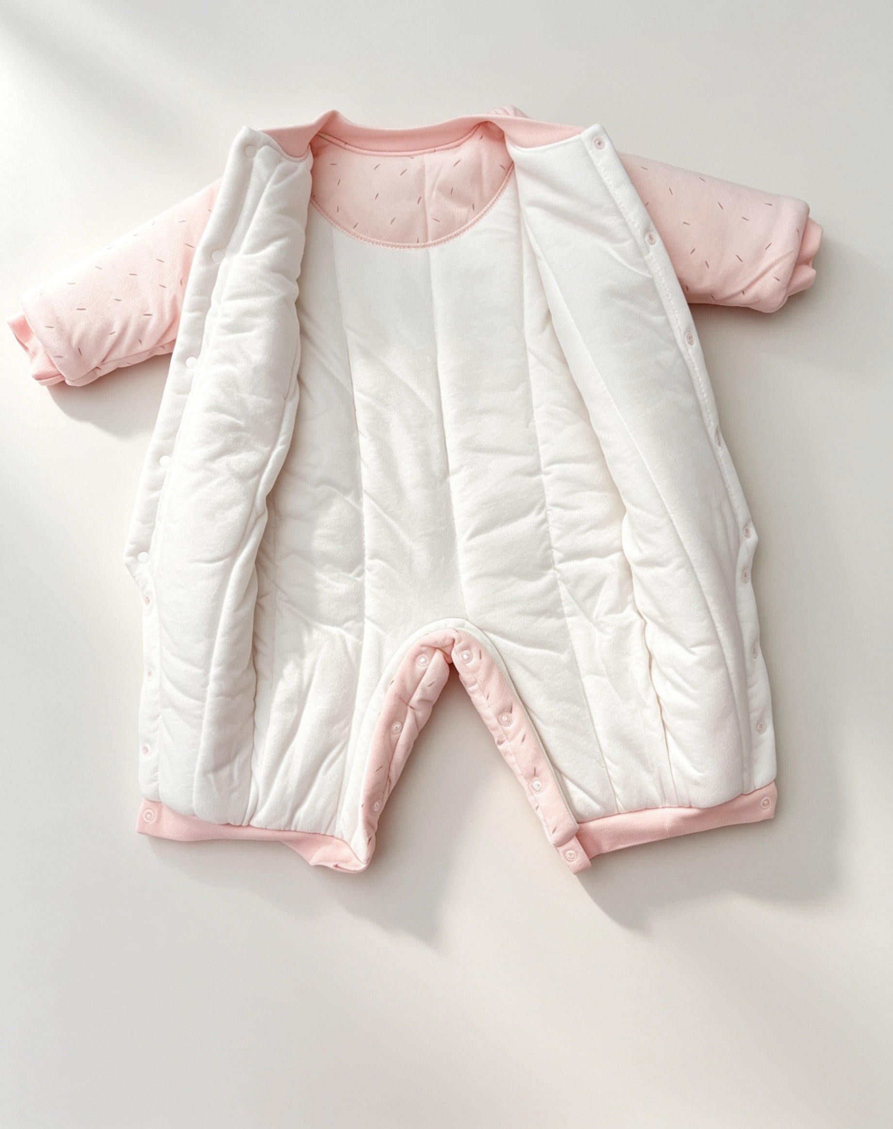 Pink Winter Thick Cotton Thermal Overall