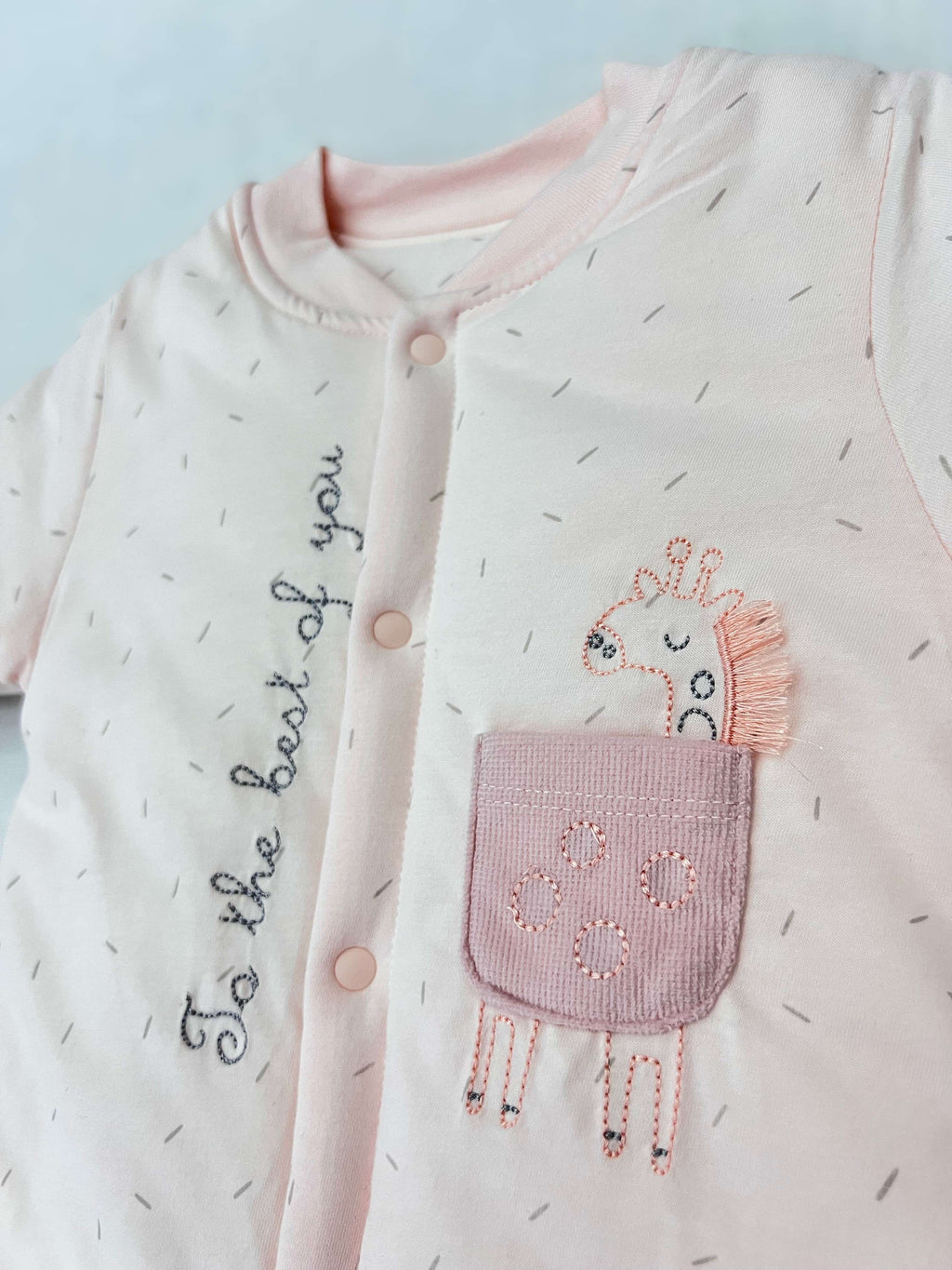 Pink Winter Thick Cotton Thermal Overall