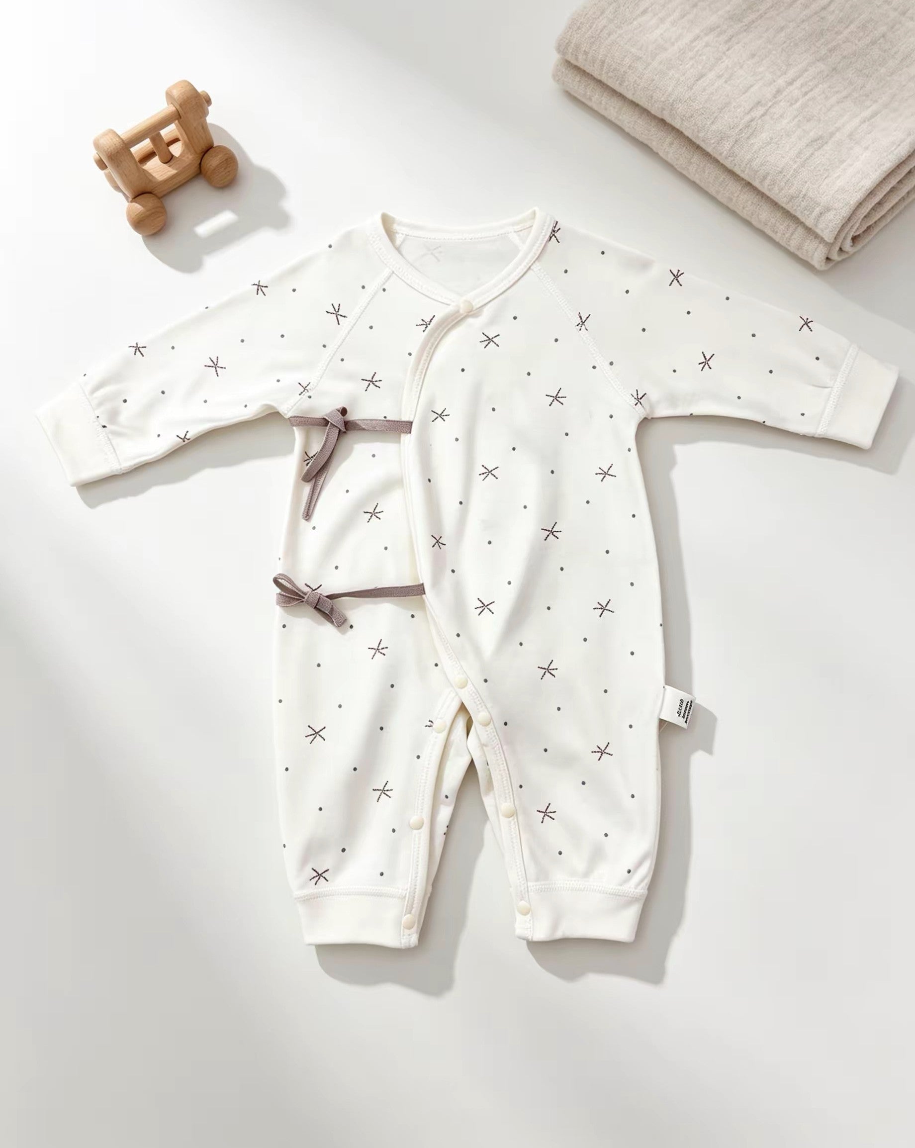 Off-White Ruban Double Breasted Cotton Overall