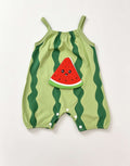 Watermelon Cotton Romper