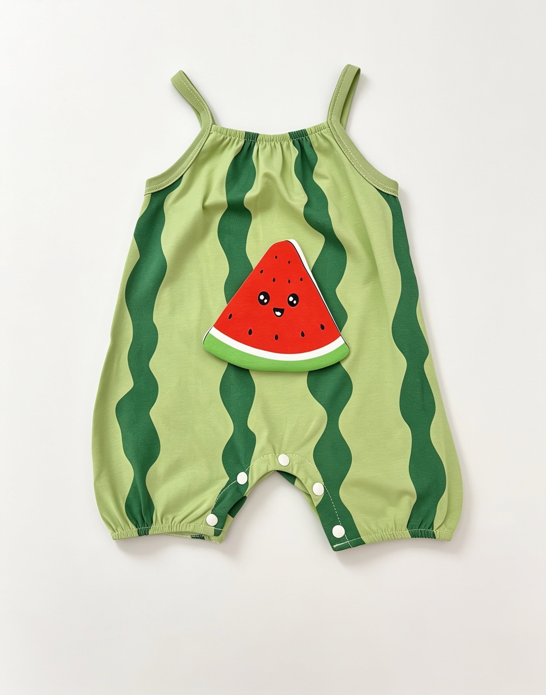 Watermelon Cotton Romper