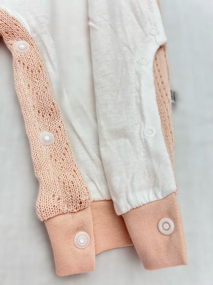 Dentelle Collar winter Overall