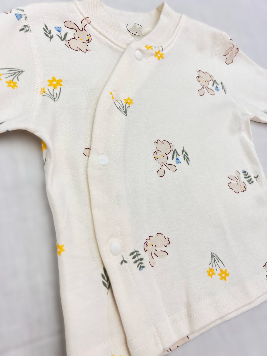 High Waist Cotton Pyjama 2 Pcs Set