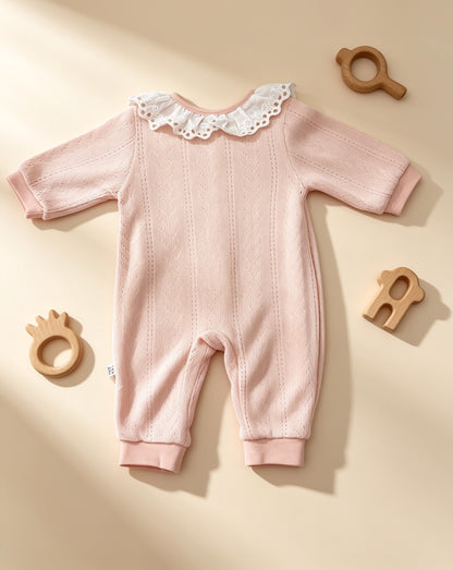 Dentelle Collar winter Overall