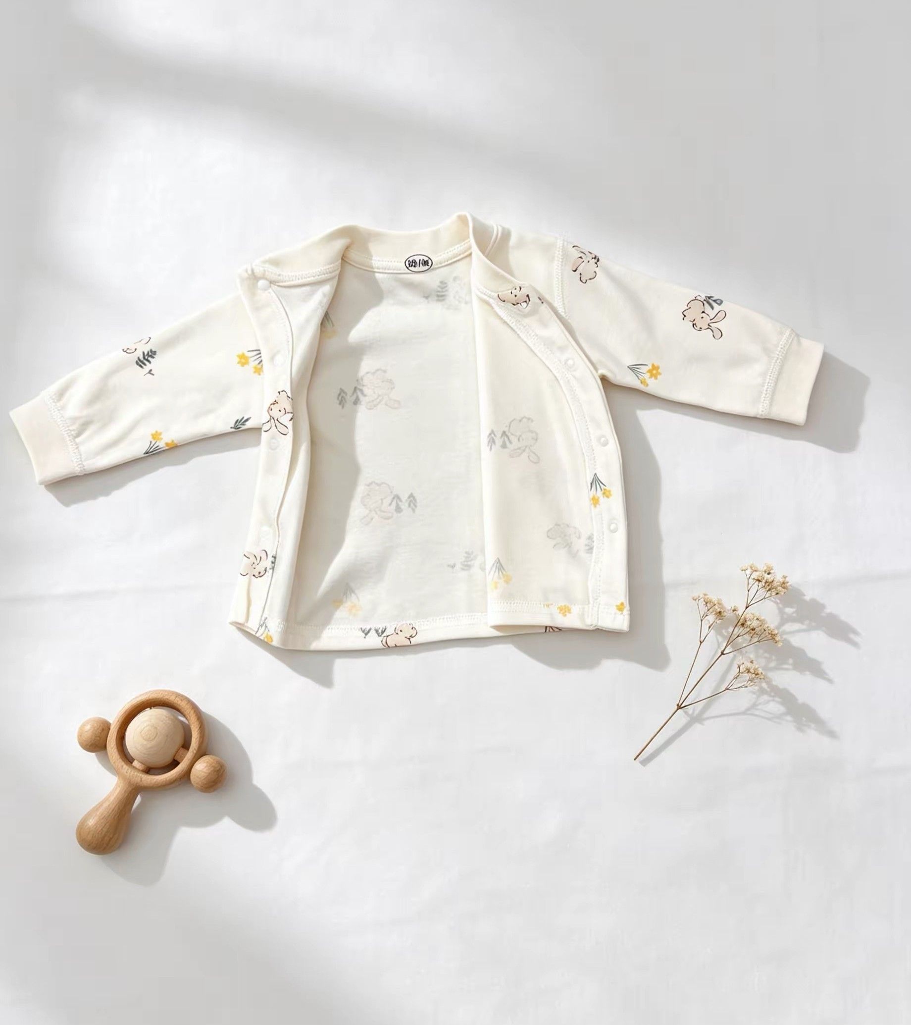 High Waist Cotton Pyjama 2 Pcs Set