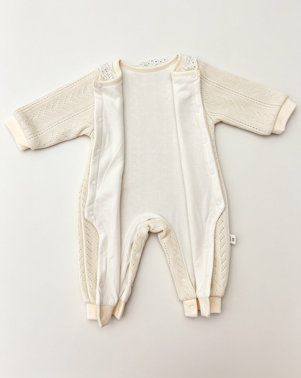 Dentelle Collar winter Overall