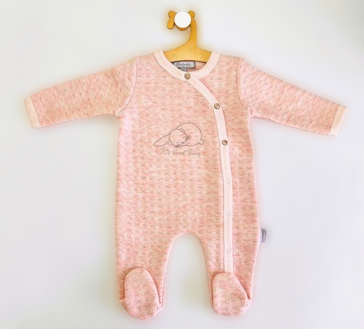 Pink Soft Cotton Bodysuit