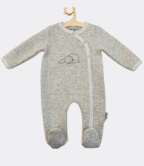 Gray Soft cotton overall