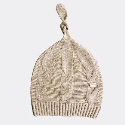 Brown Organic Cotton Hat - La Farandole Paris