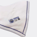 White And grey Cotton Bib - La Farandole Paris