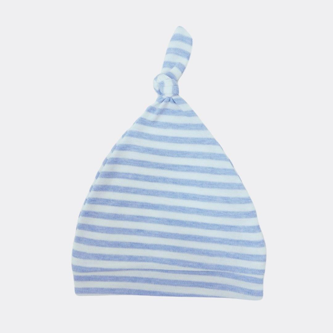 GOTS™ Certified Organic Cotton Stripped Hat - La Farandole Paris
