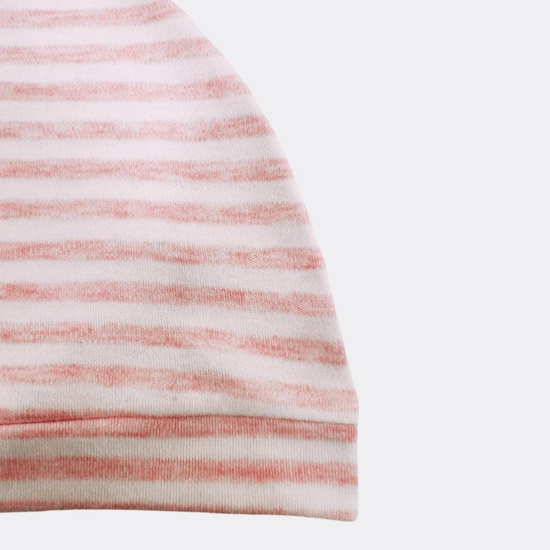 GOTS™ Certified Organic Cotton Stripped Hat - La Farandole Paris