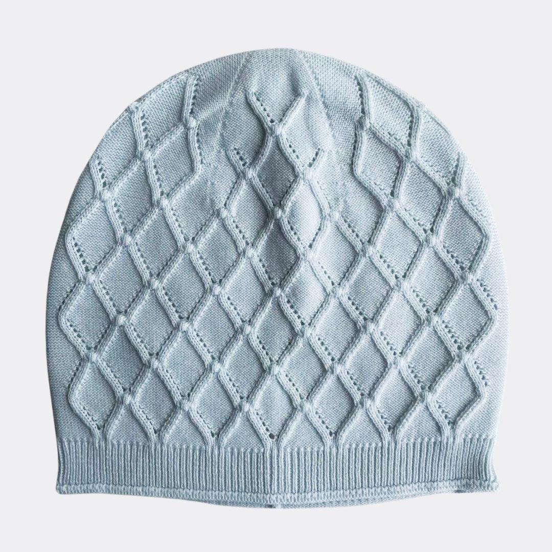 Blue Organic Cotton Hat - La Farandole Paris