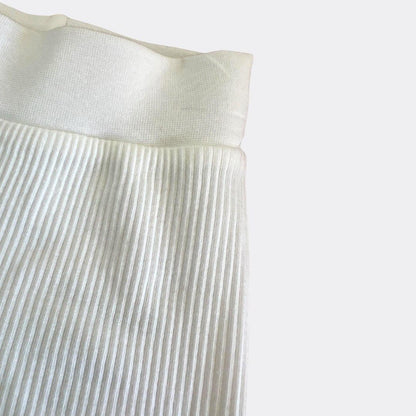 Off White Organic Cotton Pant - La Farandole Paris