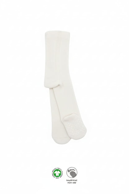 GOTS™ Certified Organic Cotton Thick Fleece Tights