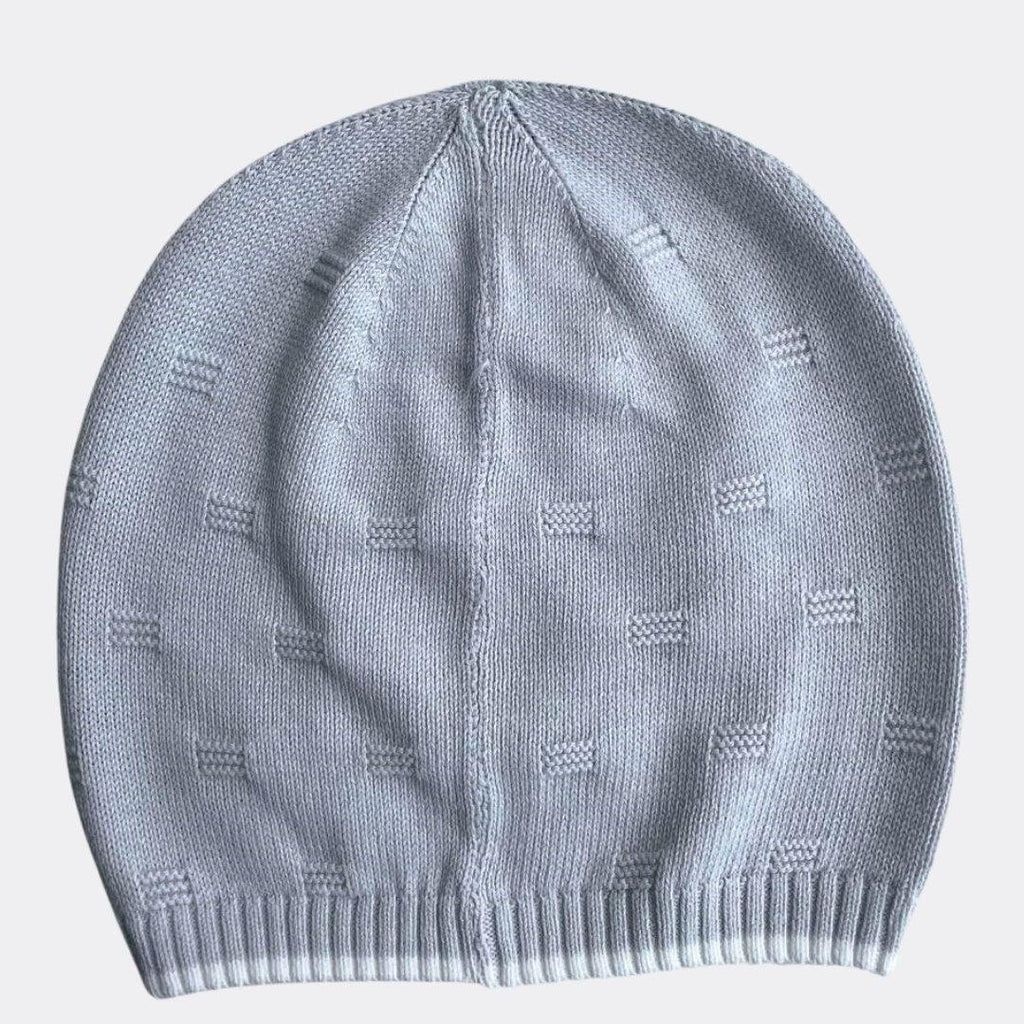 Grey Organic Cotton Hat - La Farandole Paris