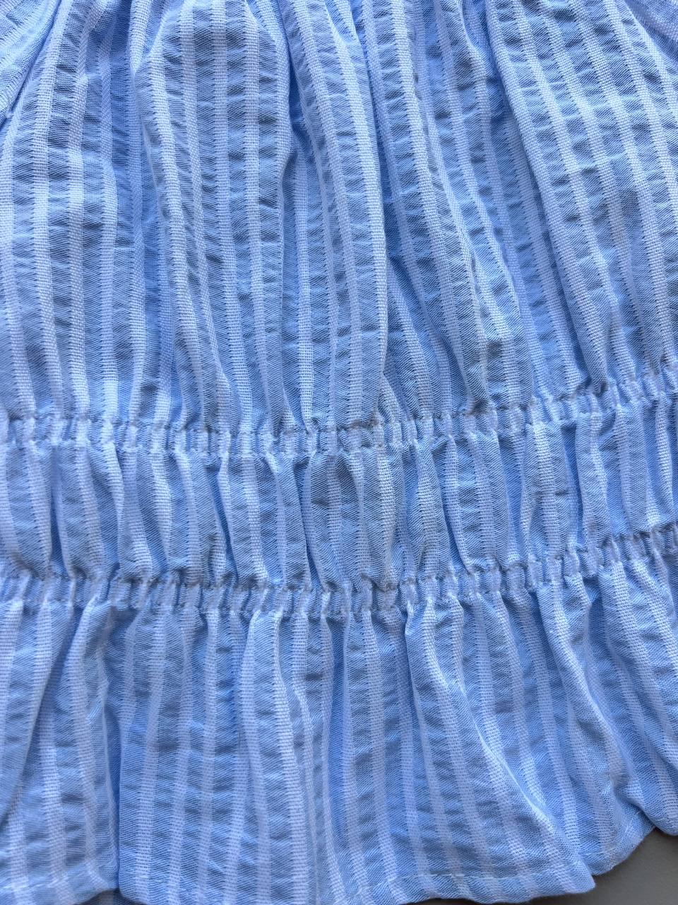 White & Blue T-Shirt - La Farandole Paris