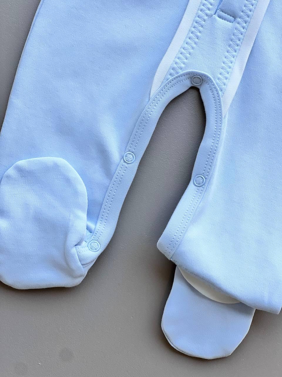Polo Organic Cotton 2 Pcs Overall With Hat - La Farandole Paris