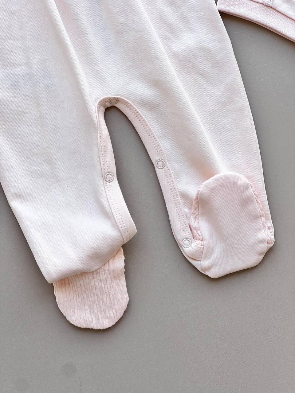 Polo Organic Cotton 2 Pcs Overall With Hat - La Farandole Paris
