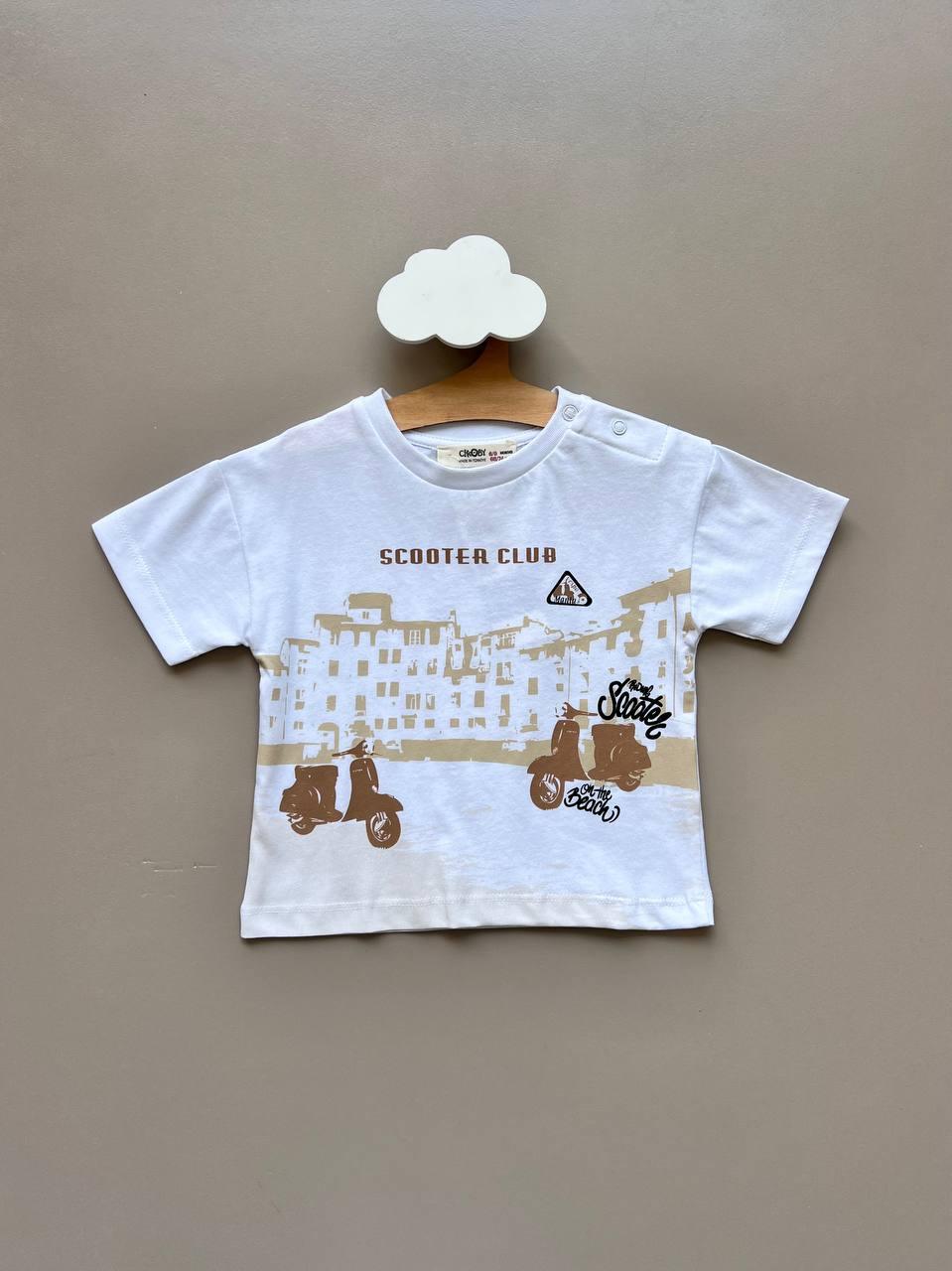 Scooter Cotton T-Shirt - La Farandole Paris