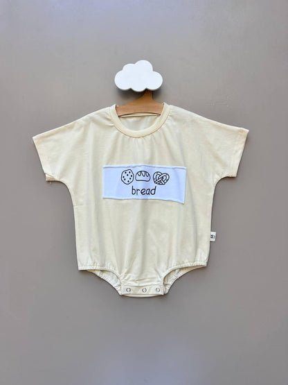 Bread Oversized Cotton Romper - La Farandole Paris