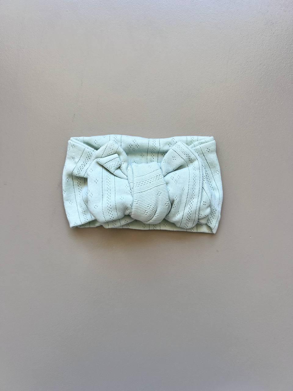Bow Cotton Hair Band - La Farandole Paris