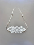 Beige Hair Band Crochet - La Farandole Paris