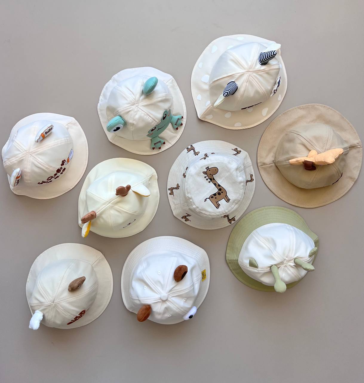 Bucket Beach Characters Summer Hat