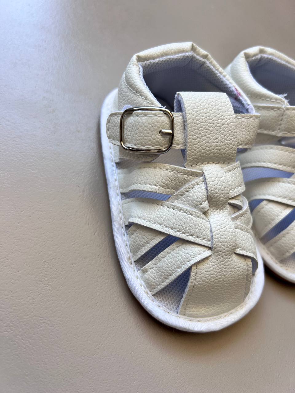 Faux Leather Summer Sandal