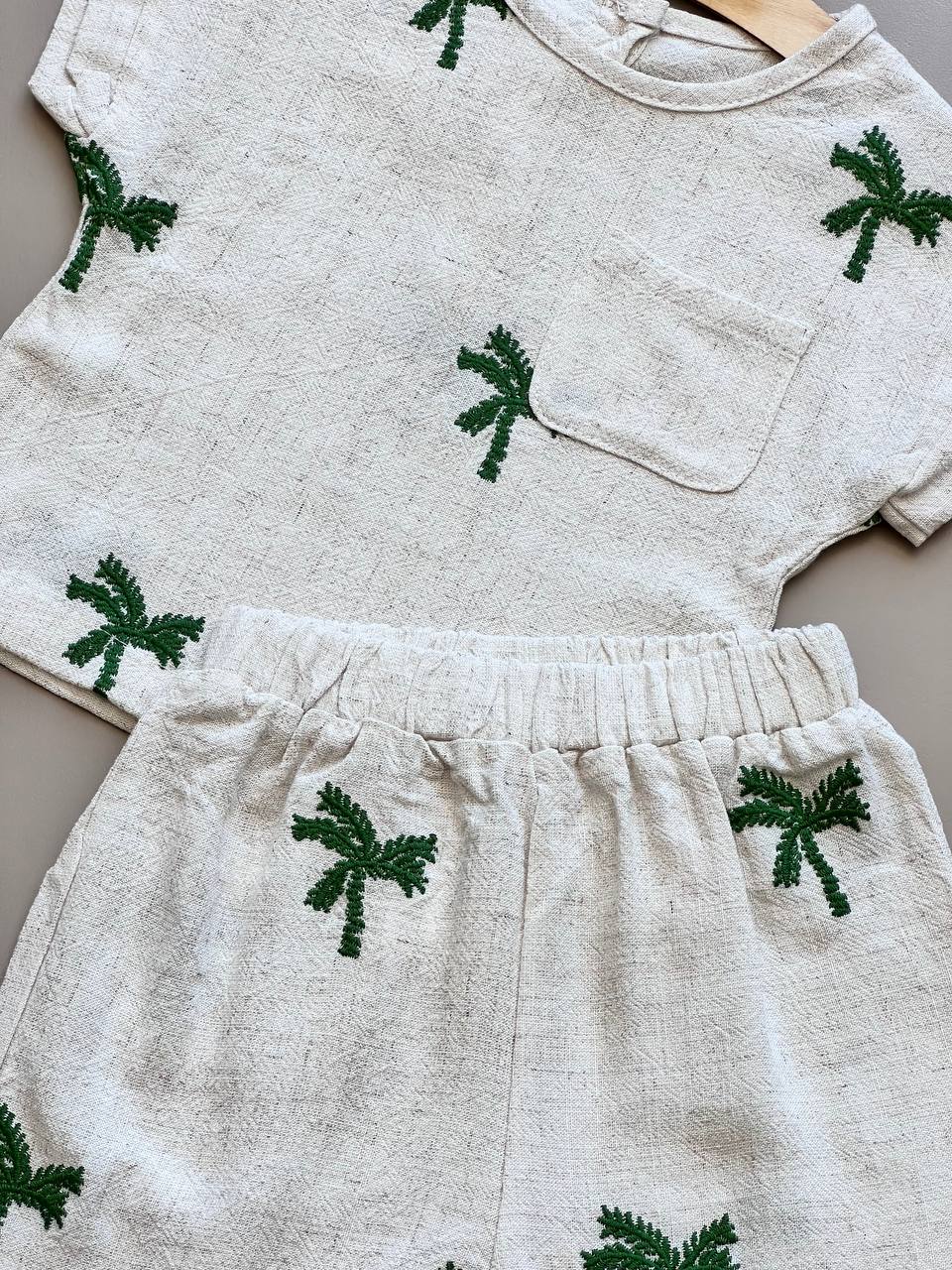 Linen Trees Summer 3 Pcs Set