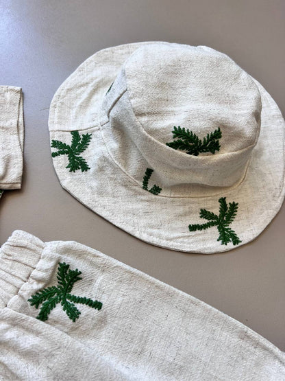 Linen Trees Summer 3 Pcs Set