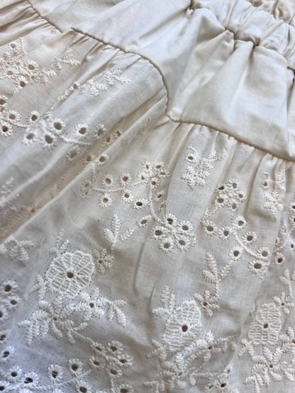 Beige Ruffles Skirt