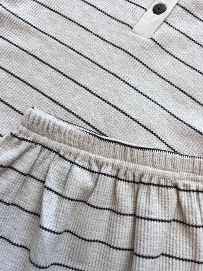 Striped Cotton Summer 2 Pcs Set
