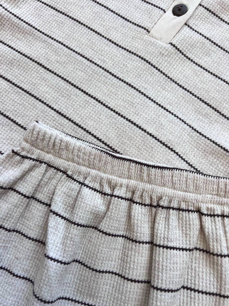 Striped Cotton Summer 2 Pcs Set