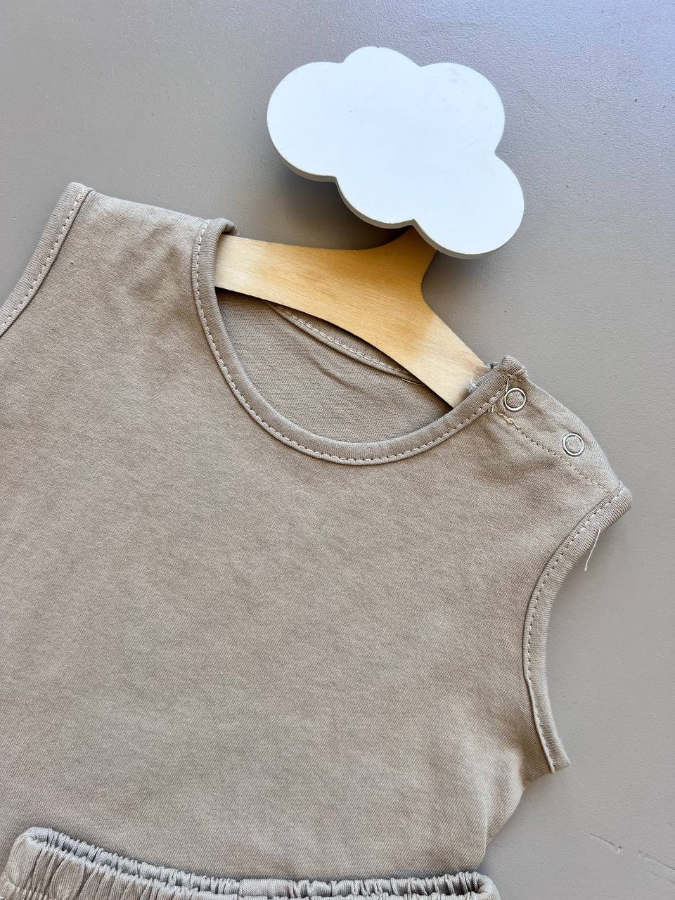 Sleeveless Cotton Summer 2 Pcs Set