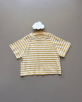 Striped Oversized Cotton T-Shirt