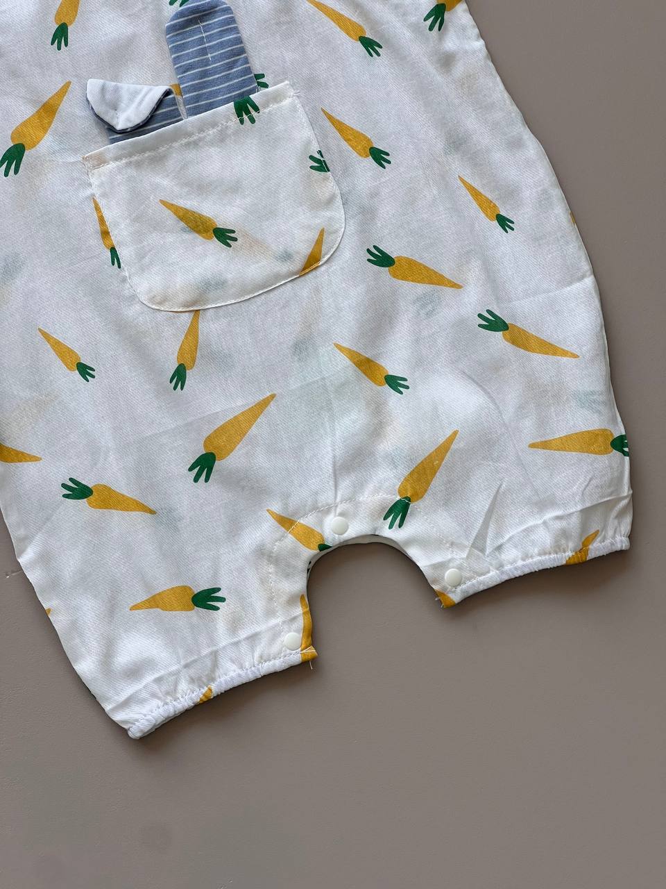 Carrot Cotton Summer Romper