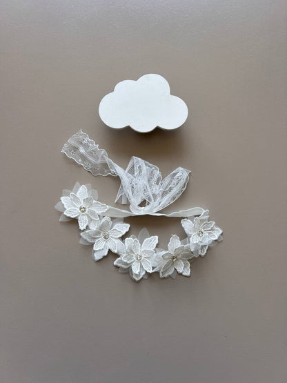 Flowers Dentelle Hair Band