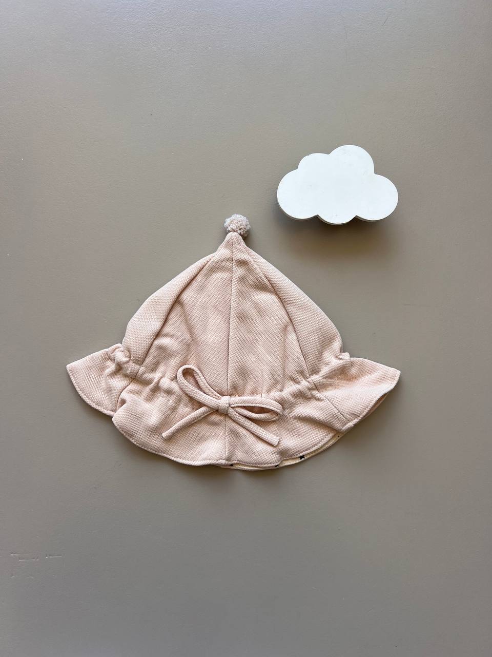 Beige Bucket Beach Summer Hat