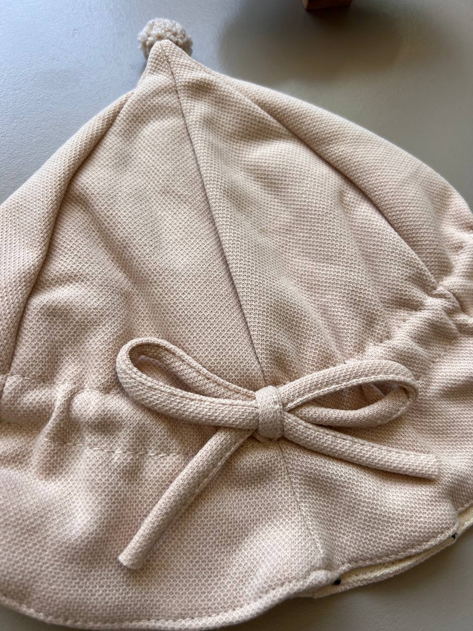 Beige Bucket Beach Summer Hat